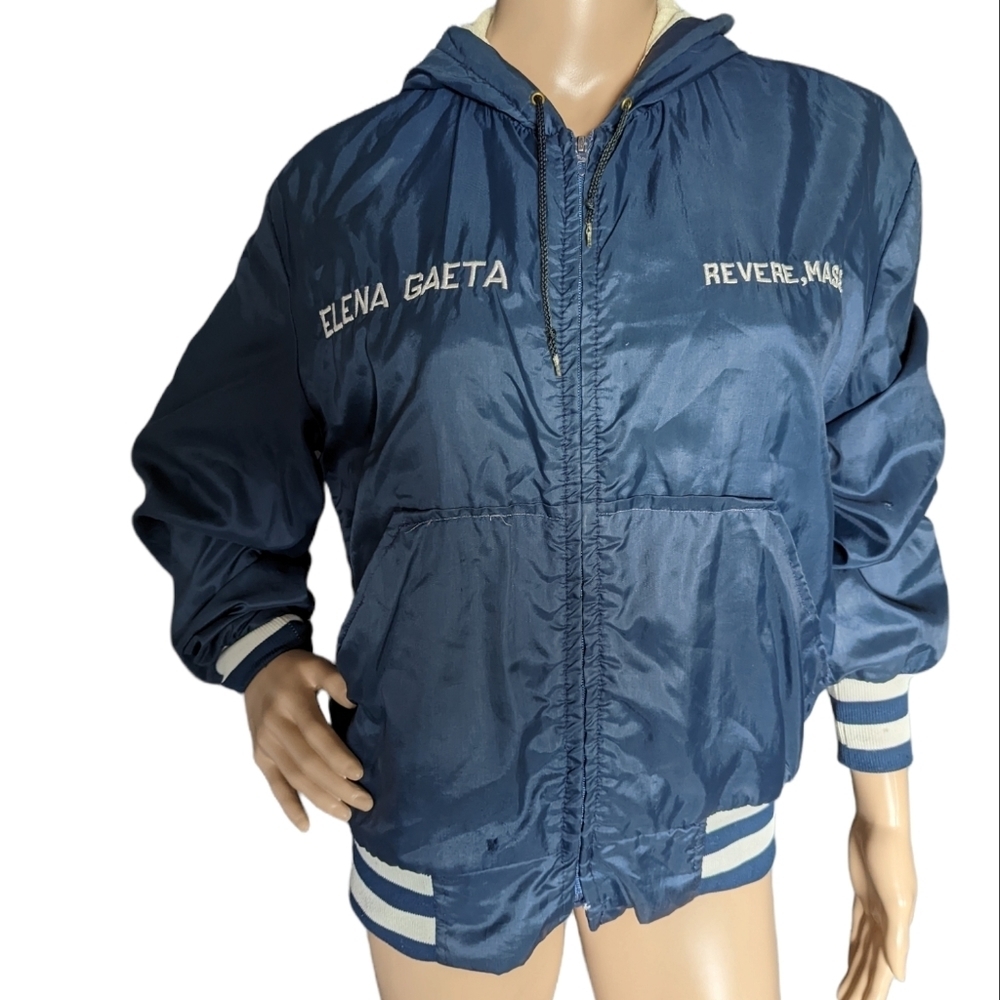 Vintage 60s Brooks Brothers Letterman Track Varsity Windbreaker Jacket - Picture 2 of 10
